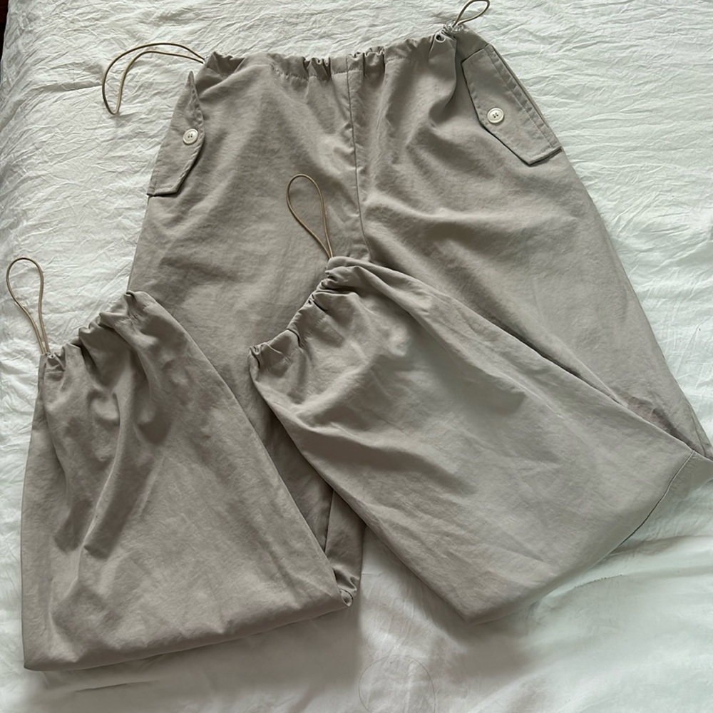 Adjustable Parachute Pants w/ pockets